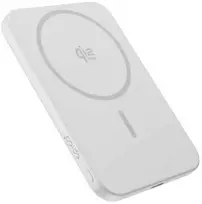 Epico UltraPack Qi2 25W Slim 5000mAh aliuminio Mag+ wireless powerbank EM55 | sidabrinis | MagSafe compatible