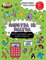 KNYGA Daugyba ir dalyba 7+. Namų darbai–vieni juokai