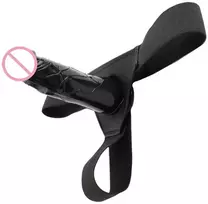 Dirželis ant dildo, juodas