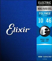 Eliksyras Strings Eliksyras 12050 Light (10-46) PW - elektrinės gitaros stygos