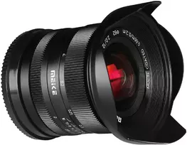 Kameros Objektyvas - Meike MK 12mm F2.0 Rankinis Fokusavimas, f/2.0, 20 cm, Juodas