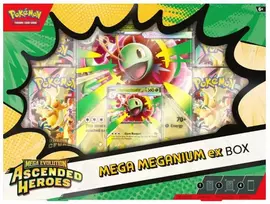Žaislai, Žaidimai ir Kolekcionavimas - Pokémon TCG Mega Evolucija Pakilusių Herojų Mega Meganium ex Dėžutė