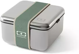 Monbento Priešpiečių dėžutė bento Sense 1L Natural Žalias