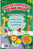 KNYGA Smalsaus mažylio rinkinys. Spalvos, gyvūnai, formos