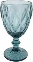 Home4You Mėlyna Vyno taurė CORAL 300ml, mėlyna