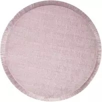 Fotelis Home4You Rožinė Padėkliukas VERO D38cm, rožinis