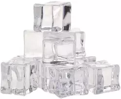 Home4You Dekoratyvinis LEDO KUBAS Ledas Cubes 300g