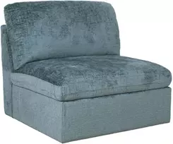 Fotelis Home4You Modulinė sofa SAMOA 1-vietė berankė sekcija, ocean žalias