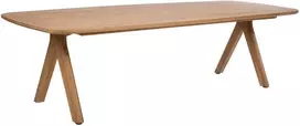 Home4You Stalas „ROCA“ 280 x 110 x H76 cm, masyvo mediena