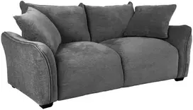 Home4You Sofa DIVI, 2 vietų, pilka