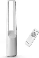 Pro Breeze bokštinis beašmenis ventiliatorius, 6 greičių, 101 cm, valdymas pulteliu, baltas, PB-F20