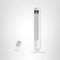 Dreo bokštinis ventiliatorius 23 dB, 45 W, 4 greičiai, nuotolinio valdymo DR-HTF017
