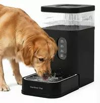 Gardner Pet automatinis gravitacinis vandens dozatorius šunims ir katėms, nerūdijančio plieno dubuo, 8,5 l