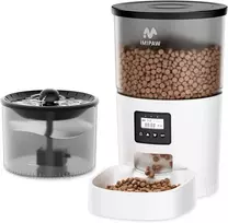 IMIPAW automatinis pašaro ir vandens dozatorius katėms, programuojamas, 3 l talpa, IP-W03K
