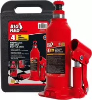 Big Red BIG Raudonas hidraulinis butelinis domkratas, 4 tonos, su dėklu, T90413
