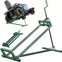 Vounot sodo skėtis iš dvigubo aliuminio, žalias, metalinis, 9kg, modelis 8695680532829