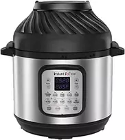 Instant Pot elektrinis greitpuodis ir oro gruzdintuvė, 5.7 l, 1200 W, nerūdijančio plieno korpusas, 140-0044-01-EU