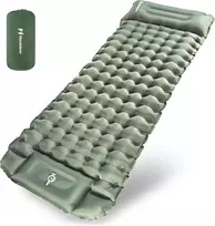 Hioutdoor savaime prisipūčiantis kempingo kilimėlis 200x70x10 cm, žalias, TPU, modelis YC002-1-Žalias