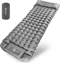 Hioutdoor savaime prisipūčiantis kempingo kilimėlis, 10 cm, 200x70 cm, pilkas, YC002-1-Pilkas
