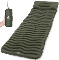 Sofa Unigear pripučiamas turistinis kilimėlis 190x66 cm, ultralengvas, nailonas, žalia