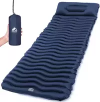 Sofa Unigear pripučiamas turistinis kilimėlis, 190x66 cm, 5.5 cm storio, TPU, mėlynos spalvos