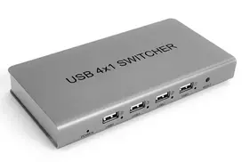 Jungiklis KVM USB 4/1 Spacetronik SPU-41SW PRO