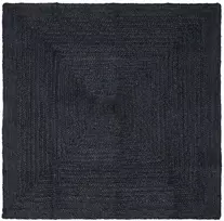 Zoninės kiliminės dangos Tamsiai pilka 240 x 240 cm Džiutas