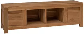 TV staliukas Televizoriaus spintelė 110 x 30 x 35 cm Natūrali