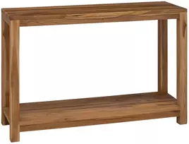 Konsolinis stalas Natūrali 110 x 35 x 75 cm Kieto teka medžio