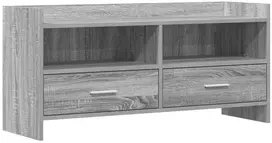 TV staliukas Televizoriaus spintelė 100 x 33 x 47 cm Pilka Sonoma
