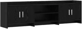 TV staliukas Televizoriaus spintelė 168 x 33 x 47 cm Juodojo ąžuolo