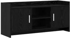 TV staliukas Televizoriaus spintelė 102 x 33 x 47 cm Juodojo ąžuolo