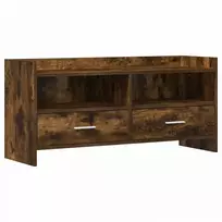 TV staliukas Televizoriaus spintelė 100 x 33 x 47 cm Dūminio ąžuolo