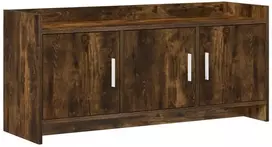 TV staliukas Televizoriaus spintelė 102 x 33 x 47 cm Dūminio ąžuolo