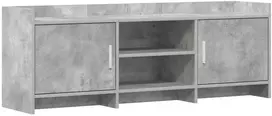 TV staliukas Televizoriaus spintelė 130 x 33 x 47 cm Betono pilka