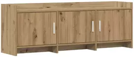 TV staliukas Televizoriaus spintelė 130 x 33 x 47 cm Artisano ąžuolo