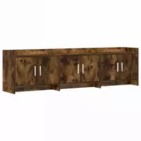 TV staliukas Televizoriaus spintelė 168 x 33 x 47 cm Dūminio ąžuolo
