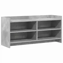 TV staliukas Televizoriaus spintelė 100 x 33 x 47 cm Betono pilka