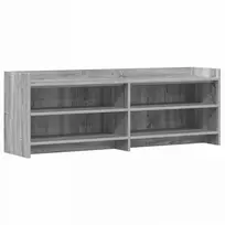 TV staliukas Televizoriaus spintelė 135 x 33 x 47 cm Pilka Sonoma