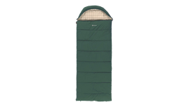 Outwell Camper Prime Green | Sleeping Bag | 235 x 90 cm | -15 to 5 C | Right Zipper