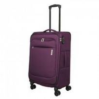 Vidutinis medžiaginis lagaminas Travelite Priego V Violetinis (Berry)