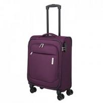 Mažas medžiaginis lagaminas Travelite Priego M Violetinis (Berry)