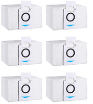 Ecovacs dulkių maišai 6 vnt. tinkami modeliams Deebot X1 OMNI, T20 OMNI, T10 OMNI, X1 TURBO