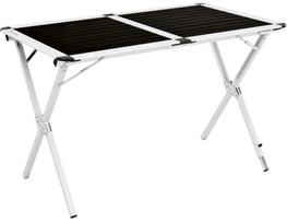 Stovyklavimo stalas Easy Camp Aspen L, balta sp./juoda sp., 110 cm x 70 cm x 70 cm