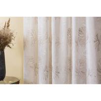 Permatoma užuolaida smėlio spalvos 140x260 cm Cybele – Mendola Fabrics