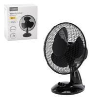 Stalinis ventiliatorius 25W, juodas
