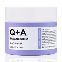 Q+A kūno sviestas su magniu MAGNESIUM BODY BUTTER, 200 ml