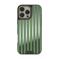 Peppermint - iPhone 16 Pro Max Case, Elite Mirror Dark (MagSafe) / Gold