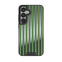 Peppermint - Samsung Galaxy S25 Case, Elite Mirror Dark (Magnetic) / Gunmetal