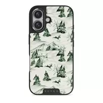 Pine Lodge - iPhone 16 Plus Case, Elite Dark (MagSafe) / Gunmetal